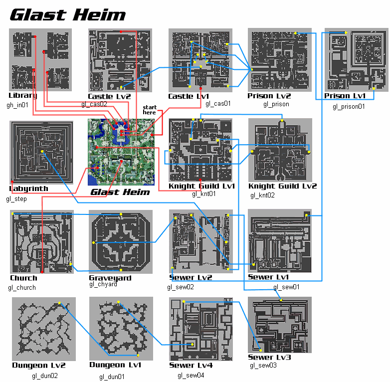 Full Map for Glast Heim